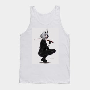 Cyber Girl Demon Tank Top